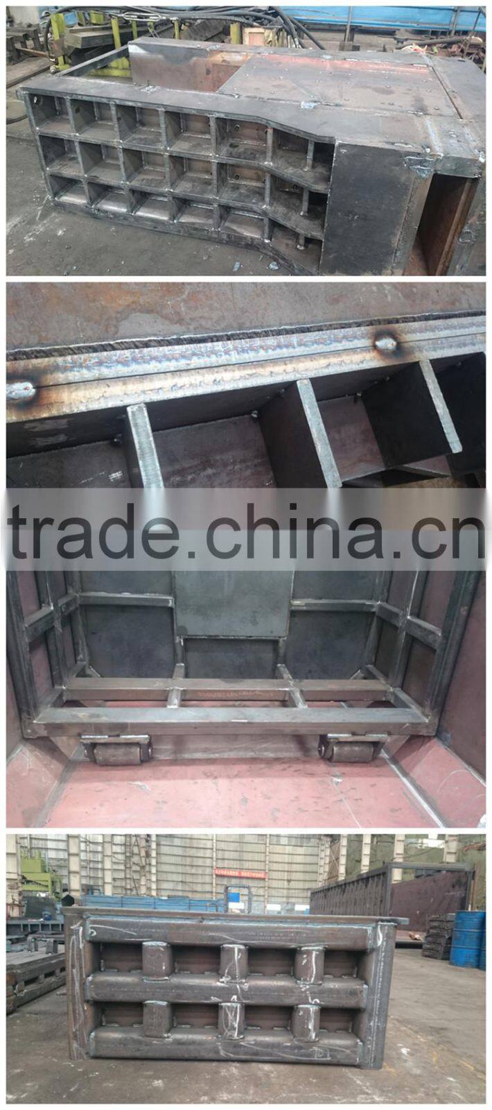 100T Hydraulic Vertical Beverage Pet Bottle Compactor