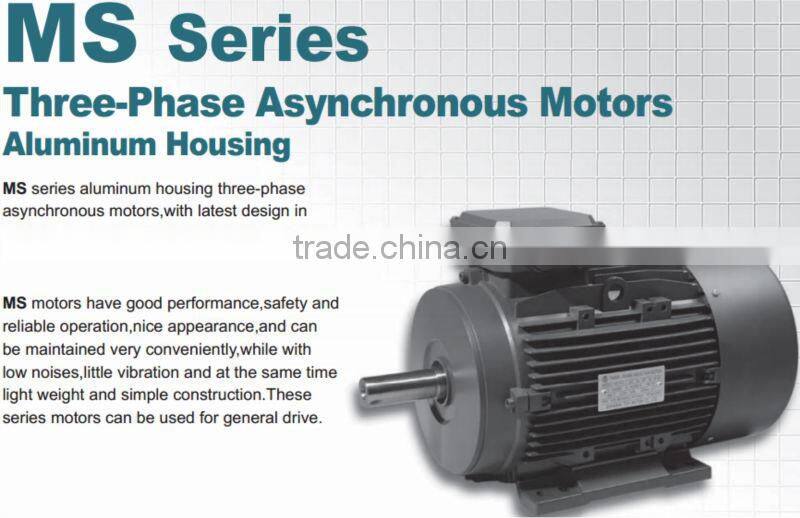 IE1 Standard Three Phase Asynchronius Motors Aluminum Housing MS561 2