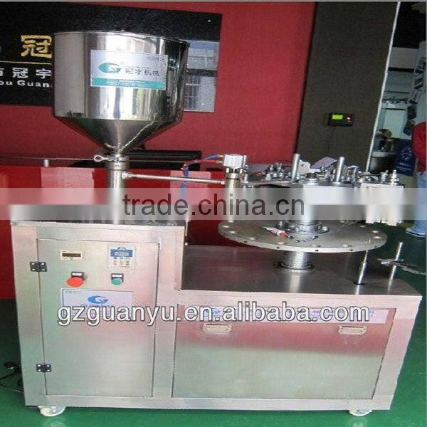 semi automatic tube filling and sealing machine