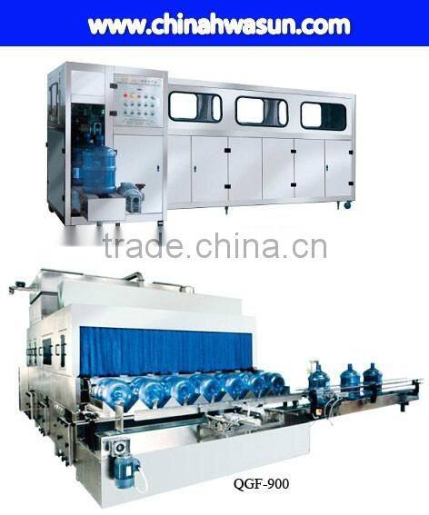 Automatic 5 gallon washing filling capping 3in1 machine