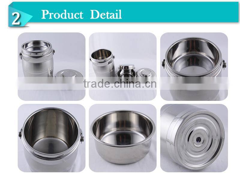 stainless steel coffee container,beautiful food grade container,travel food containers(CSUS)