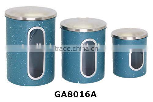 7pc Kitchen Stainless Steel Magnetic Seasoning Jar Set