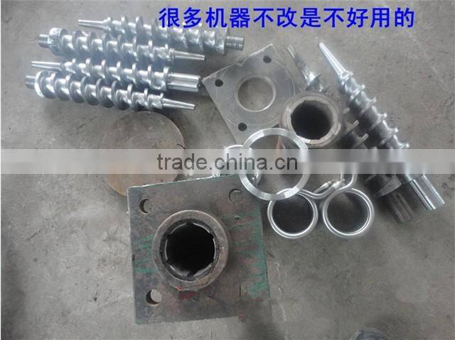 Energy saving economical coal and charcoal extruder machine