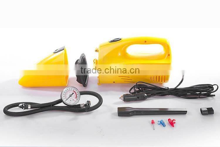 2 in 1 vacuum cleaner car air compressor vacuum cleaner for car tyre inflator air compressor