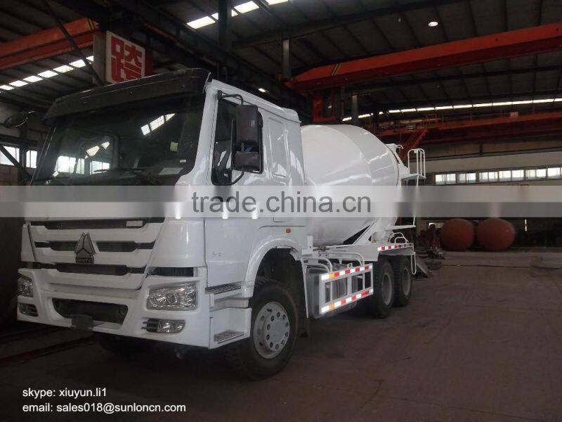 6x4 HOWO Concrete Truck with 8m3, 9m3,10m3 capacity (ZZ1257N3641W)