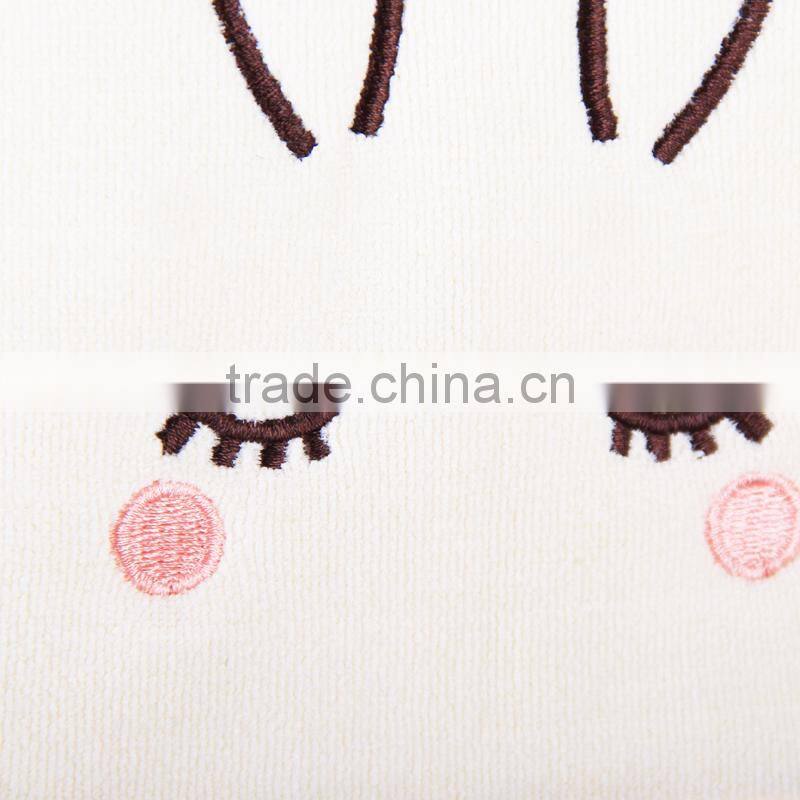 Microfiber Chenille Cleaning Glove with embroidered rabbit