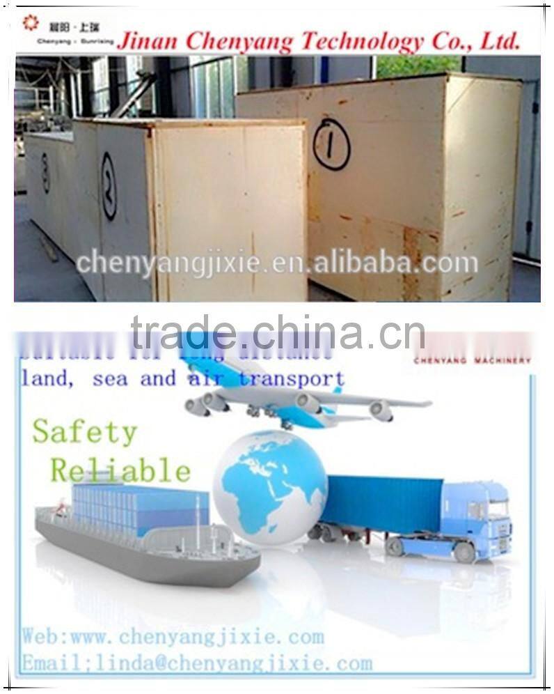 Professional fried extrusion food manufacturing machine with stainless steel line