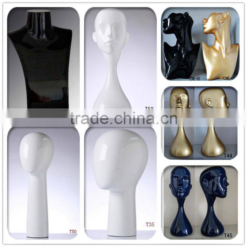 Fashion Display Fiberglass Jewelry Mannequins Stands