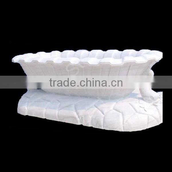 Natural Stone Oval Marble Bathtub