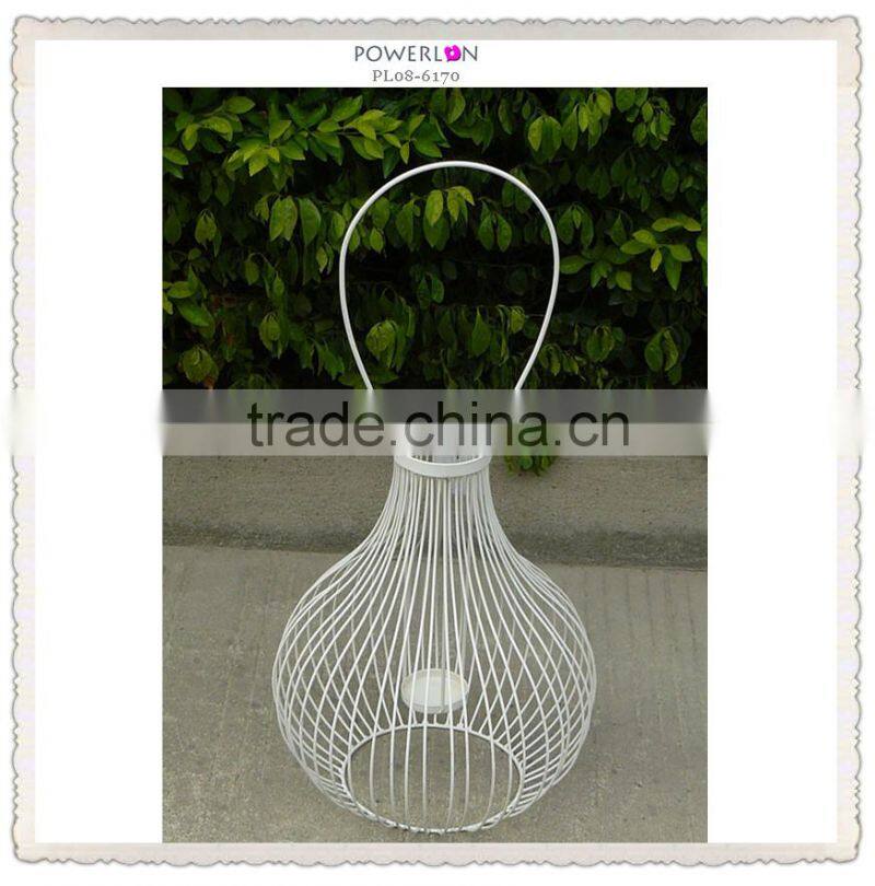 wrought iron decor floor candle holders