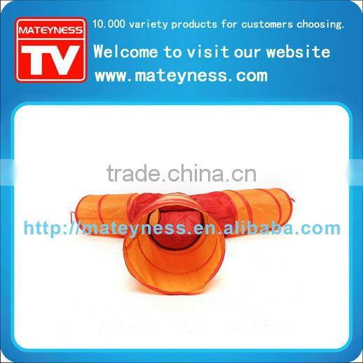 Folding Pet Cat Rabbit Fun Tunnel with TWO Holes Pop Out