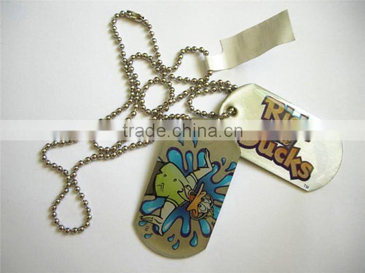 Custom Logo Full Printing Dog Tag