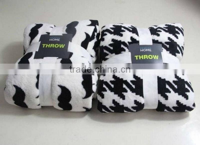 Coral Fleece Throw surplus inventory