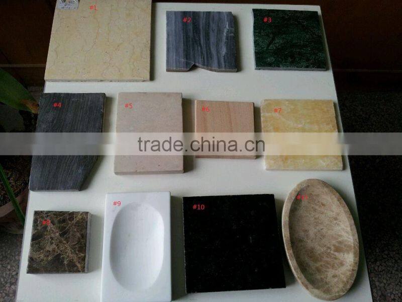 Italy carrara white marble tray white square marble tray