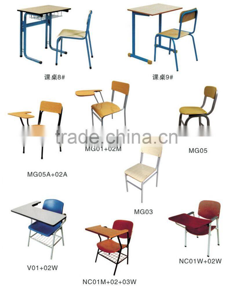 School Student Chair with Tablet