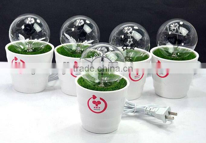 Supply Smart touch romantic potted Nightlight / table lamp