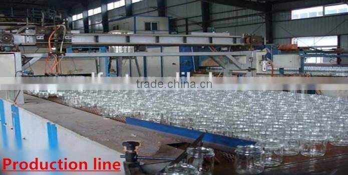 iron covered glass canister set glass storage jar glassware