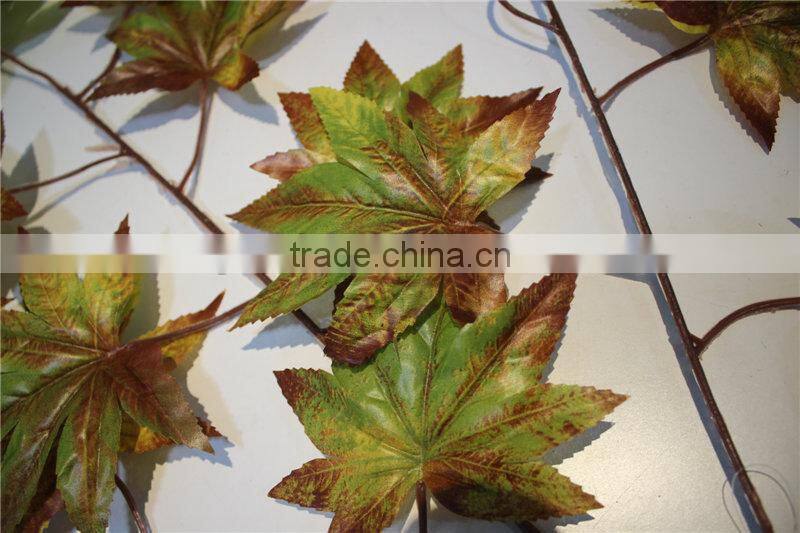 artificial plants artificial leaf branch decor autumn maple leaf decoration