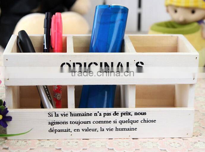 New design handmade great process wooden pencil case