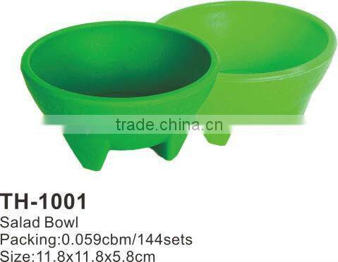 2016 New Design Colorful PP Salad Bowl