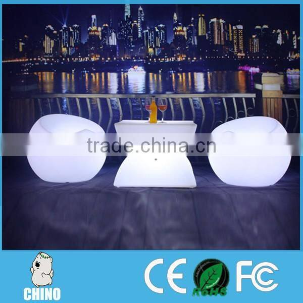 Lounge Table with bar stool LED bar furniture nightclub furniture