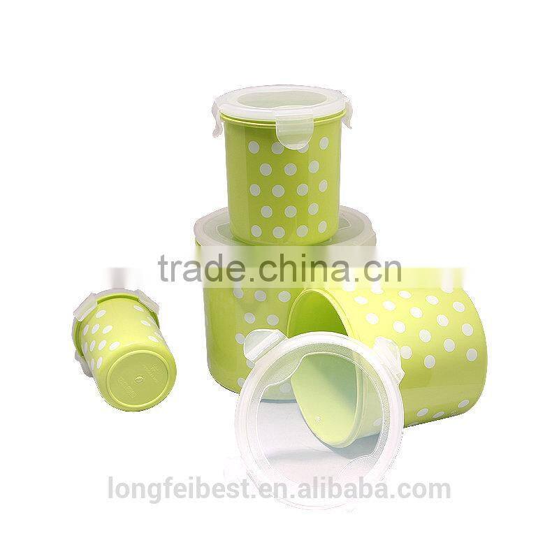 PP Plastic Material Freshness Preservation Storage Bowls