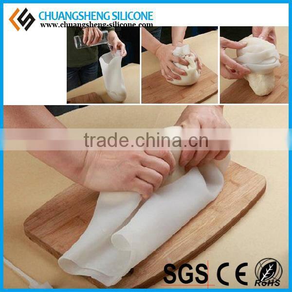 FDA grade silicone kitchen dumplings powder mixing bag