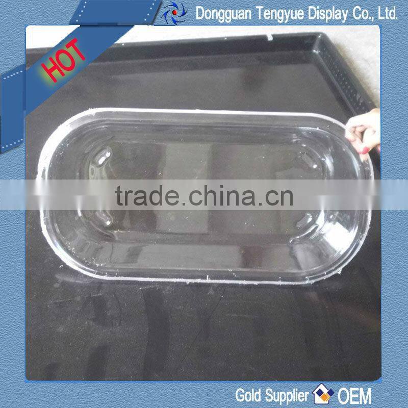 PC transparent vacuum form hospital baby shower tray
