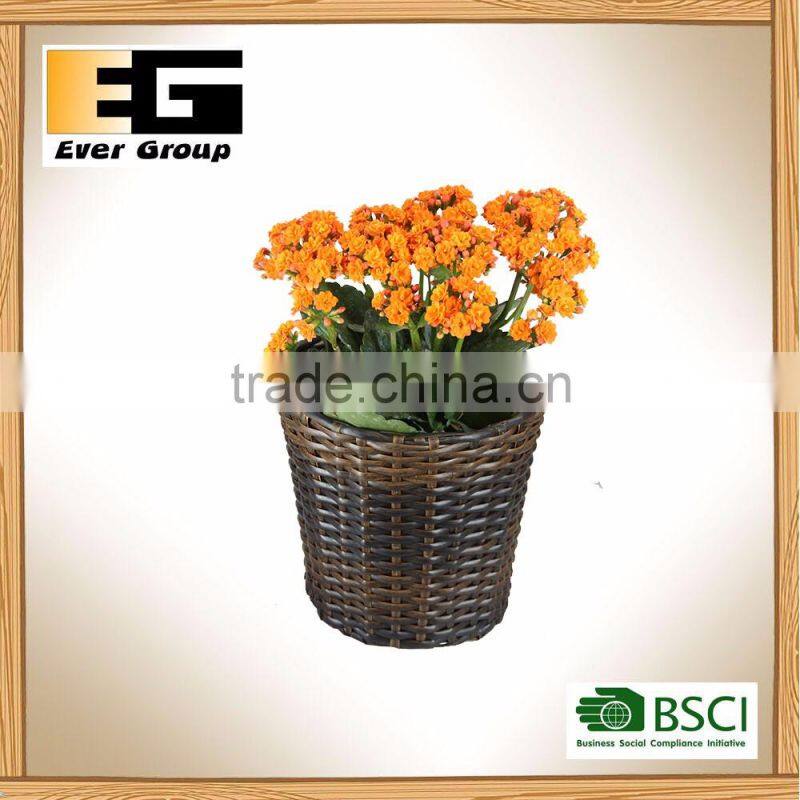 PE Handmade with Iron Frame/PVC Frame for Rattan Garden Plant