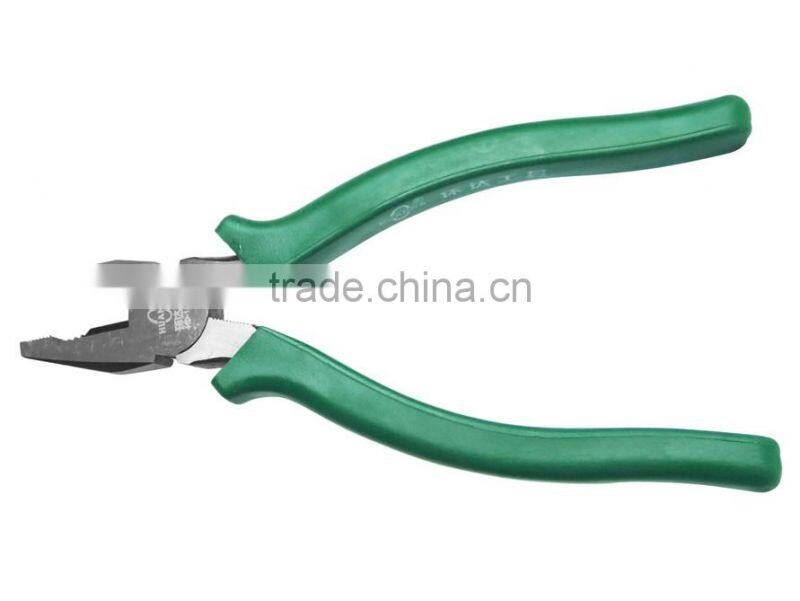 Using snap ring pliers Wire Cutting Pliers Repair Tool green color