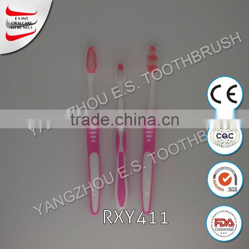 china wholesale oem travel toothbrush with toothpaste inside tooth brush oral hygiene dental supplies