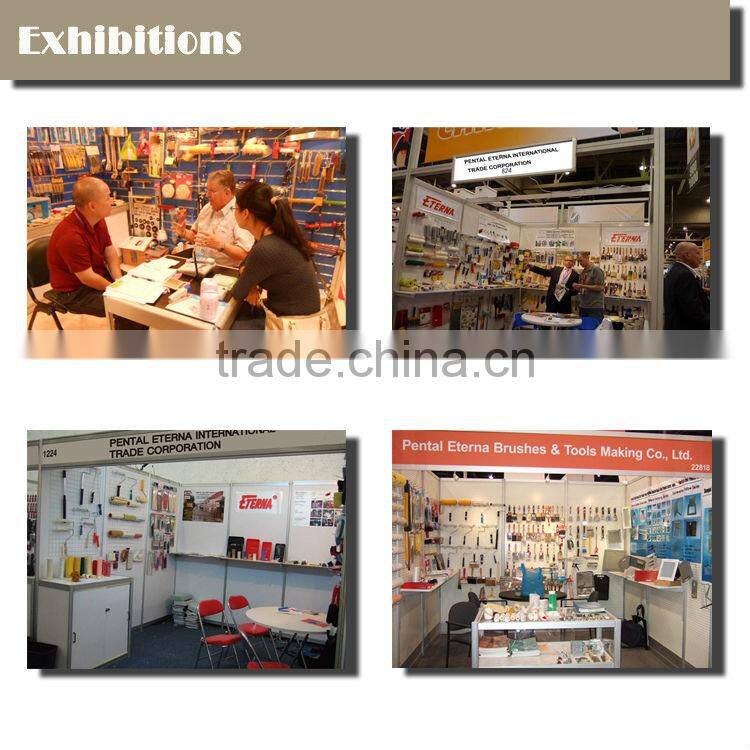 EU Style Acrylic Fabric Paint Roller with Double Color Plastic Handle