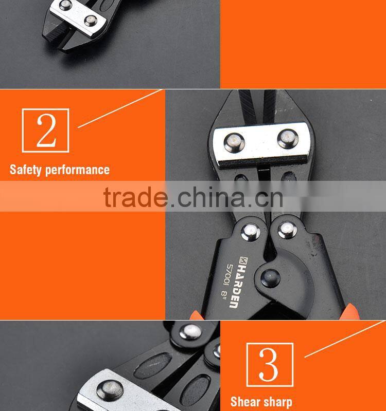 8" Lever Action Hand Tool Chrome Vanadium Mini Bolt Cutter