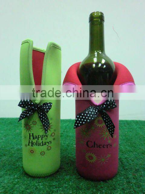 2014 New fashion Hot sell ! promotional wine bottle cooler and wine bags