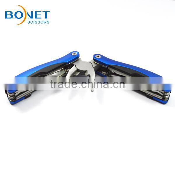 SFI0004P FDA qualified multi function folding stainless steel fishing tool pliers