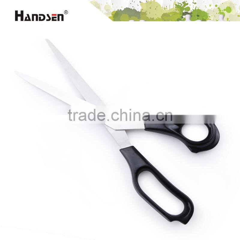 Popular 10" plastic ABS/PP handle long blade scissors