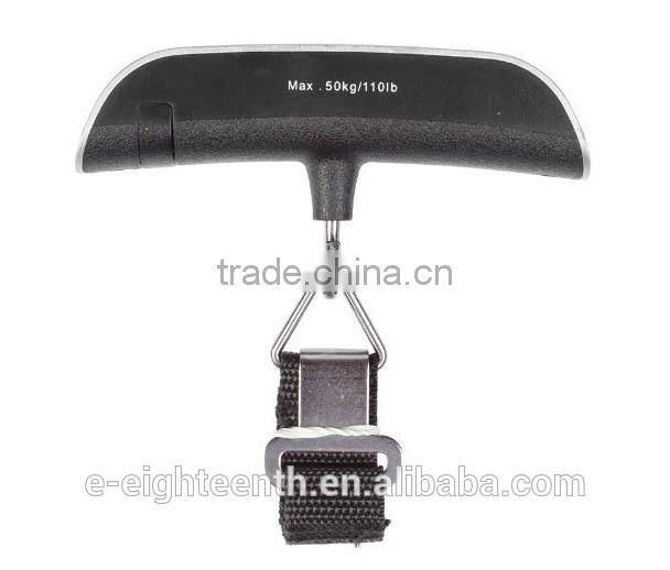 2016 new arrival hot sale 10g/50Kg 110Lb*0.02Lb Electronic Digital Portable Luggage Hanging Weight Scale