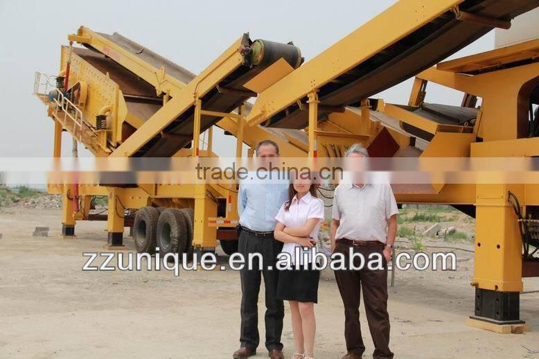 China Brand Portable Building Waste Processing Plant Hot Sold in Europe