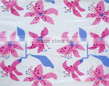 Fashion Pattern Printed Plastic Tablecloth pvc Table cover
