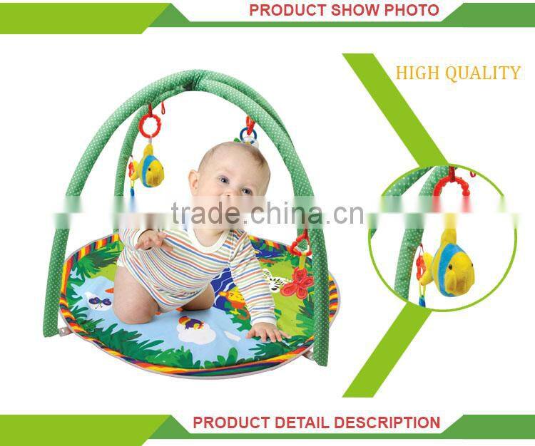 Newest soft baby activity play gym board game mat