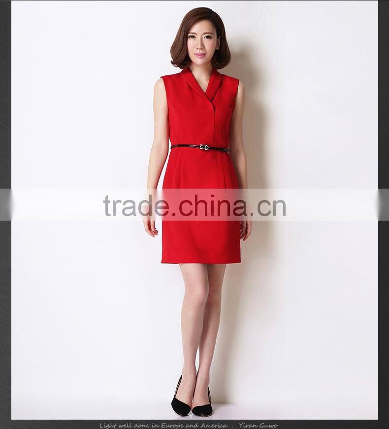 2016 latest european style women clothes women dresses ladies elegant black dresses