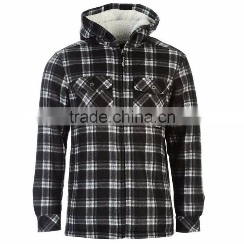 Custom Printing Front Zip Man Swearshirt Hoodie