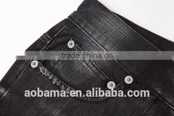 Custom Fashion Design 100% Denim Women Jeans Pants