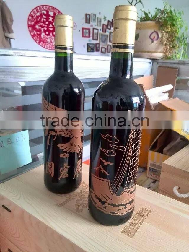 JQ9060 up-down worktable wine bottle engraving machine