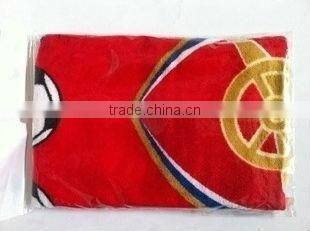 Flat or round promotional microfiber beach towel wholesale