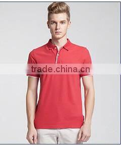 Summer Short Sleeve Green Color Man Polo Shirt