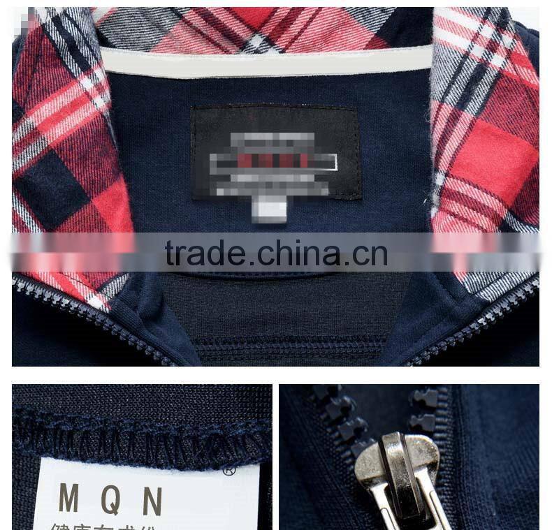 2015 100% high quality cotton sportswear embroidered for lovers