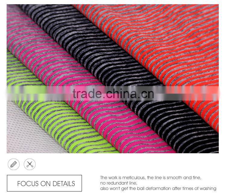 Polyster/Spandex Gradient Quick Dry Slim Fit Sporting Clothing Short Sleeve T Shirts For Women