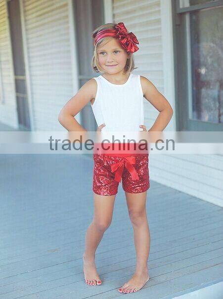 china 2016 new America style alibaba factory wholesale sequin shorts above keen