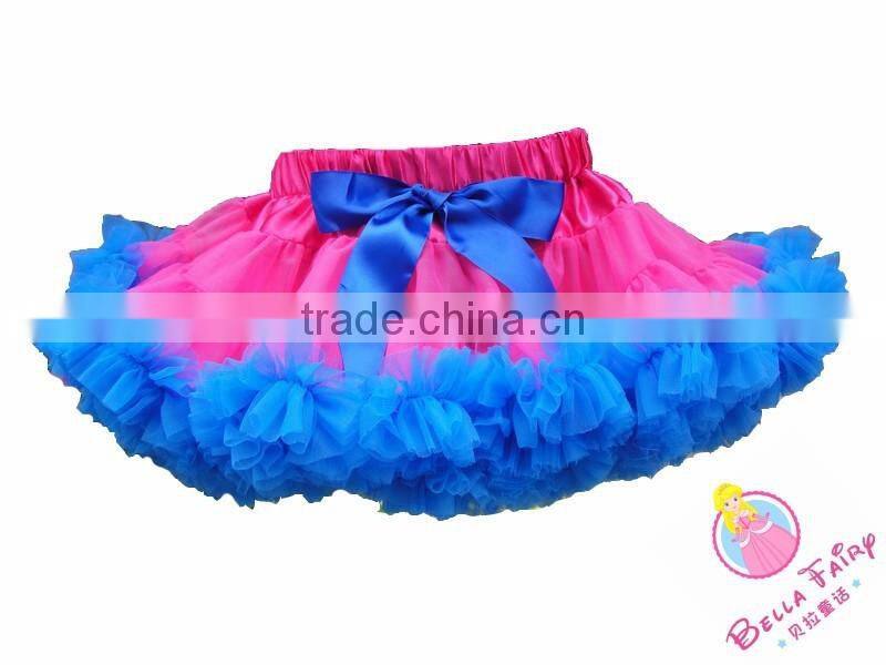 New Baby Girl Tutu Skirt Chiffon Lace Princess Latin Dance Party Pettiskirt Ruffles Kids Bow Floral Silk Ballet Saias Skirts